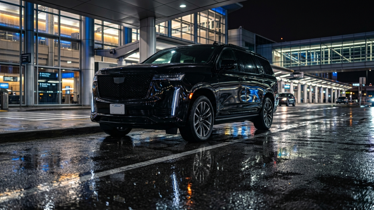 Cadillac Escalade at O'Hare