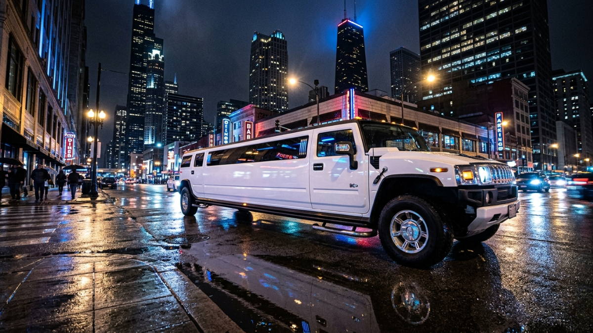 Stretch Hummer limo Chicago