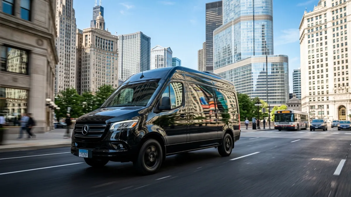 Mercedes Sprinter van